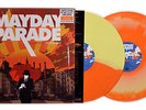 Mayday Parade A Lesson in Romantics Yellow Orange Marble and Half and Half Vinyl