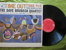 THE DAVE BRUBECK QUARTET   Time Out   2-eye mono in shrink   COLUMBIA 1397 LP
