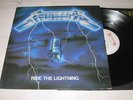 METALLICA - Ride The Lightning LP / RoadRunner OHNE Barcode