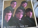 THE ZOMBIES - BEGIN HERE   VINYL/COVER EX/CON