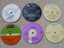 PINK FLOYD,LED ZEPPELIN,HAWKWIND  X 6 RETRO RECORD COASTERS 12