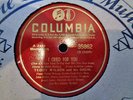 BILLIE HOLIDAY & TEDDY WILSON - I Cried For You / Melancholy Baby 78 disc (A++)