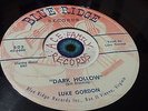 RARE COUNTRY BOPPER 45: LUKE GORDON   DARK HOLLOW / YOU MAY BE..  BLUE RIDGE 502