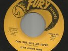 NEW BREED R&B MOD SOUL- LITTLE JUNIOR LEWIS -GIVE ME FEVER -HEAR BOTH- 1960 FURY