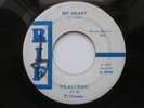 VILAS CRAIG & VI COUNTS My Heart RIF Rockabilly Teen 45 HEAR