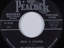 Black Gospel 45 BROOKLYN SKYWAYS Jesus is Calling PEACOCK HEAR dj