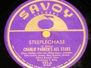 SAVOY 937 JAZZ 78 RPM  CHARLIE PARKER ALL STARS STEEPLECHASE MILES DAVIS RARE
