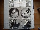 GUNS AND ROSES - INTERVIEW PACK WITH 4 VINYL SINGLE PICTURE DISCS.