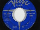Northern Soul 45 AMBERS I Love You Baby/Now I'm In Trouble on Verve