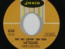 Northern Soul 45 CLOVERS Try My Lovin' On You/Sweet Side on Josie VG++