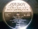 Johnny Cash, I Walk The Line/Get Rhythm, 78 rpm London  , HL.8358, 1956.
