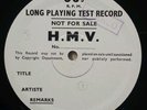 ASD 286 HANDEL WATER MUSIC/ FIREWORKS SARGENT 2 × ONE-SIDED TEST PRESS LP NM