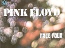 PINK FLOYD FREE FOUR  1972 ITALIAN PICTURE SLEEVE SINGLE ON HARVEST