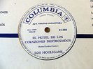 LOS HOOLIGANS 78-rpm ELVIS PRESLEY Heartbreak Hotel SUNG IN SPANISH 1960 Latin