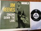 rare Country EP JIM REEVES Singing Down The Lane RCA (Germany, 1956) pic sleeve