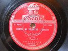 OM KALSOUM Odeon 195162 ARABIC 78 CONTRA MI VOLUNTAD