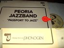 PEORIA JAZZBAND : PASSPORT TO JAZZ AUDIOPHILE LP 1978 OPUS 3 SWEDEN