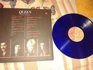 QUEEN LP GREATEST HITS CHILE BLUE VINYL NOT OFFICIAL PRESS.SERIOUS BIDDERS ONLY