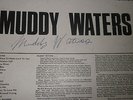 MUDDY WATERS ORIGINAL SIGNED AUTOGRAPHED THE BEST OF LP UK 1963 BLUES VERY RARE