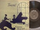 EMMA BOYNET - FAURE- Piano Sonatas - VOX PL 7520  Lp 1st Nm