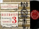 FURTWANGLER - BEETHOVEN - Symphony No. 3 - URANIA URLP 7095  Lp 1st Nm