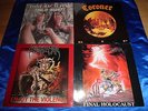 4 x LP's HEAVY METAL/TRASH METAL/ - CORONER-MASSACRA-TONY MACALPINE - TOP