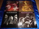 4 x LP's HEAVY METAL/TRASH METAL/ - IMMOLATION-NECRONOMICON-SEPULTURA - TOP