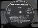 Budgie NEVER TURN YOUR BACK ON A FRIEND UK LP 1ST BLACK LABELS NEAR MINT AUDIO