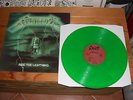 Metallica - Ride The Lightning - GREEN VINYL/COVER - Bernett Records Reissue