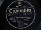 FRED & ADELE ASTAIRE with GEORGE GERSHWIN at the piano COLUMBIA RECORDS UK 78rpm