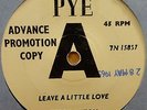 TERRY ANTON - LEAVE A LITTLE LOVE  ORIGINAL PYE 45 DEMO
