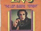 BRIAN ENO ‘THE LION SLEEPS TONIGHT’ FRENCH PROMO PS 45 MINT VINYL