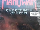 MANOWAR.THE TRIUMPH OF STEEL.FIRST PRESS ORIGINAL. LIMITED EDITION.