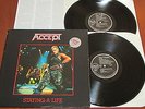 ACCEPT Staying A Life 1990 2xLP DE press VINYL RCA NL74720 + INNER EX/EX
