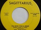 CROSSOVER SOUL FUNK 45 ED. NELSON I'LL GIVE YOU A RING SAGITTARIUS,RARE;HEAR
