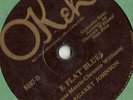 Margaret Johnson, Clarence WIlliams, E Flat Blues, Bechet Okeh 8107 78 rpm