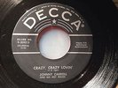 JOHNNY CARROLL  CRAZY, CRAZY LOVIN' / HOT ROCK TWIN SPIN ORIGINAL ROCKABILLY 45