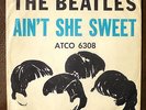 THE BEATLES, 1964 AINT SHE SWEET NM SINGLE WITH RARE PICTURE SLV
