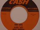 BOBBY RELF & GROUP: Our Love CASH 45 doo wop ROCKER hear it