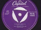Ray Anthony Juke Box Special Theme Rare UK Capitol TRI 45 Heatwave 1955 EXC