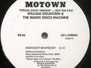 WILLIAM GOLDSTEIN & MAGIC DISCO MACHINE Midnight Rhapsody RARE MOTOWN PROMO 12