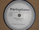 Mega-rare Mac Curtis single-sided UK Parlophone demo 78RPM - 'The Low Road'