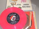 RARE 45 TOURS VINYL ROUGE JOHNNY HALLYDAY 432739 BE PHILIPS - ESPAGNE