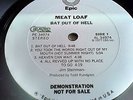MEAT LOAF  **    Bat Out Of Hell   **   US EPIC  DEMO  LP   1977  Plain Sleeve