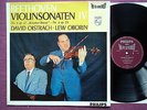 PHILIPS Hifi StereO, ED1, BEETHOVEN Violin sonatas OISTRAKH, OBORIN vol IV, NM