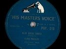 ELVIS PRESLEY:BLUE SUEDE SHOES/TUTTI FRUTTI:HMV VG 10'' 78 SHELLAC 1ST PRESS