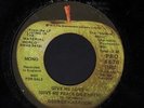 GEORGE HARRISON 45 Give Me Love Give Me Peace On Earth MONO/STEREO promo APPLE