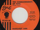 R&B Soul Screamer 45 - Margaret Ann Williams - Ten Commandments of Soul - LISTEN
