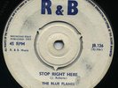 STOP RIGHT HERE / RIK'S TUNE   THE BLUE FLAMES ( Instrumentals ) JB 126 ?