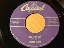 SIMON CRUM (FERLIN HUSKEY) Capitol 3460  BOP CAT BOP / MUKI-RUKI  -Listen